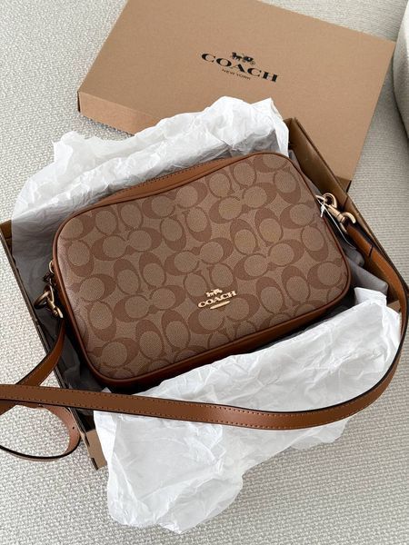 Coach Jamie Camera Bag Large Beige [оригінальна коробка] pr0083 фото