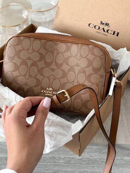 Coach Jamie Camera Bag Large Beige [оригінальна коробка] pr0083 фото
