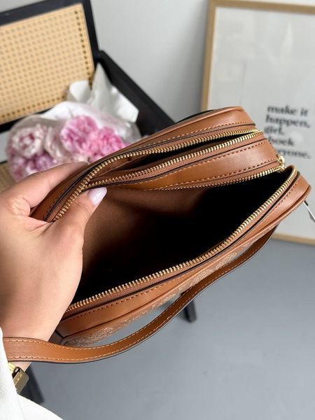 Coach Jamie Camera Bag Large Beige [оригінальна коробка] pr0083 фото