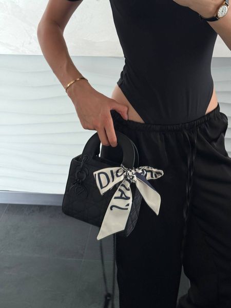 Dior Lady D-Joy Mikro Bag Total Black[оригінальна коробка] pr01259 фото