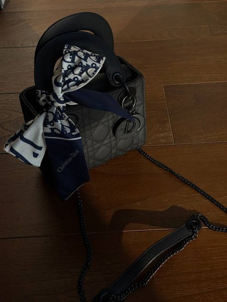 Dior Lady D-Joy Mikro Bag Total Black[оригінальна коробка] pr01259 фото