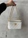 Chanel Classic Black Lambskin Pearl Crush Vanity Bag White/ Silver [оригінальна коробка] pr0021 фото 16