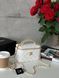 Chanel Classic Black Lambskin Pearl Crush Vanity Bag White/ Silver [оригінальна коробка] pr0021 фото 18