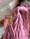Miu Miu Wander Matelass&eacute; Nappa Leather Mini Hobo Bag Pink [оригінальна брендована коробка] miu2440 фото 11