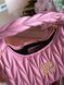 Miu Miu Wander Matelass&eacute; Nappa Leather Mini Hobo Bag Pink [оригінальна брендована коробка] miu2440 фото 14