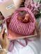 Miu Miu Wander Matelass&eacute; Nappa Leather Mini Hobo Bag Pink [оригінальна брендована коробка] miu2440 фото 8