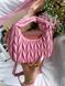 Miu Miu Wander Matelass&eacute; Nappa Leather Mini Hobo Bag Pink [оригінальна брендована коробка] miu2440 фото 12