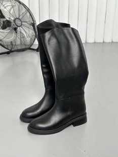 Чоботи Black Warm 5527 5527 фото