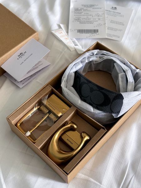 Coach Belt Kit GOLD Fittings  R0006 фото