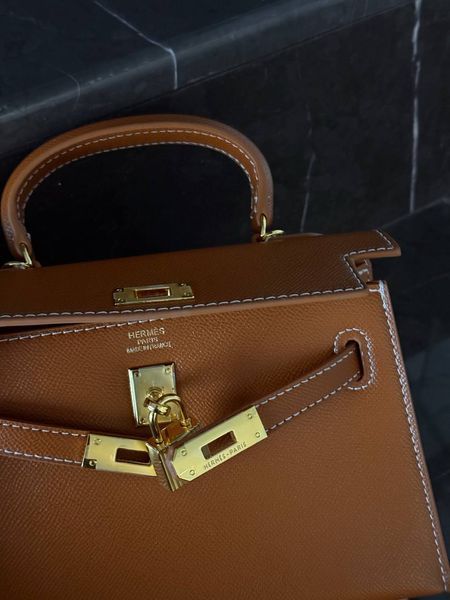 Herm&egrave;s Kelly Braun H8097 фото