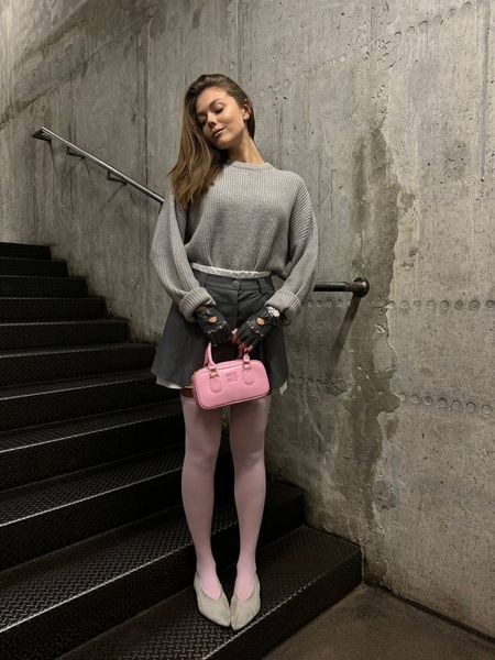Miu Arcadie Leather Bag Pink [Ориг Коробка] miu2061 фото