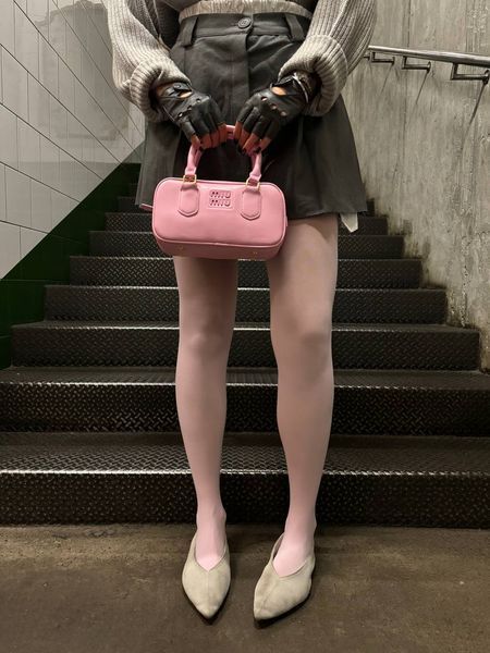 Miu Arcadie Leather Bag Pink [Ориг Коробка] miu2061 фото