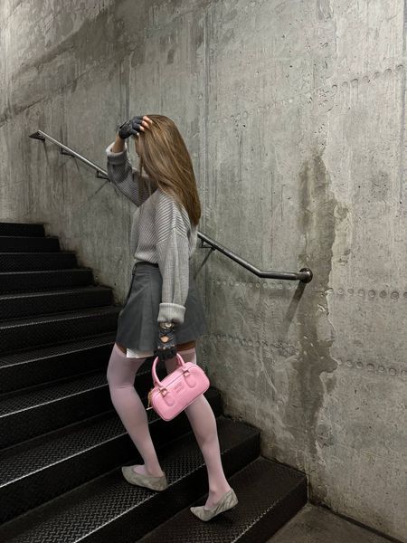 Miu Arcadie Leather Bag Pink [Ориг Коробка] miu2061 фото