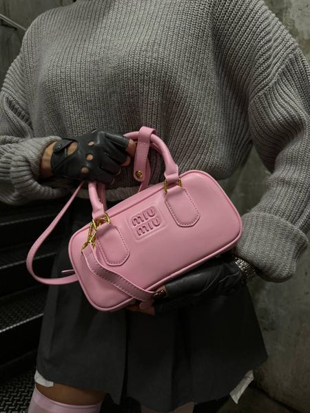 Miu Arcadie Leather Bag Pink [Ориг Коробка] miu2061 фото