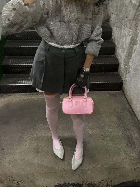 Miu Arcadie Leather Bag Pink [Ориг Коробка] miu2061 фото