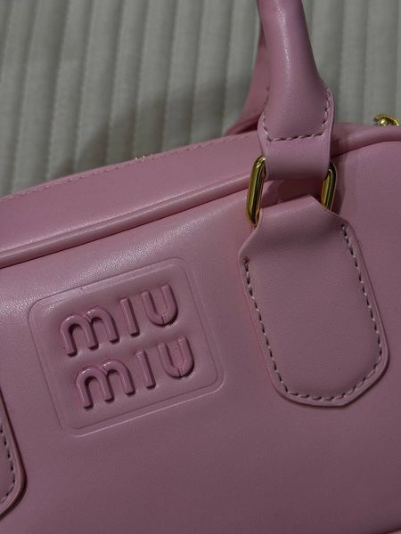 Miu Arcadie Leather Bag Pink [Ориг Коробка] miu2061 фото