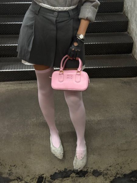 Miu Arcadie Leather Bag Pink [Ориг Коробка] miu2061 фото