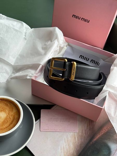Ремінь Miu Miu R0030 фото
