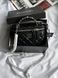 Chanel Classic Black Lambskin Pearl Crush Vanity Bag Silver [оригінальна магнітна коробка] pr2078 фото 13
