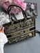 Dior Large Book Tote Ecru and Blue Dior Oblique Embroidery [оригінальна коробка] pr01271 фото 2