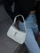 Saint Laurent Hobo Le 5 A 7 Leather Shoulder Bag in White pr00391 фото 10