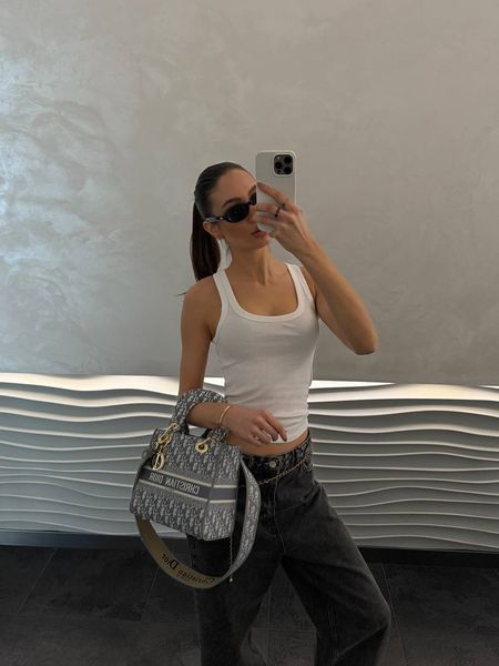 Christian Dior Medium Lady D-Lite Bag Light Grey [оригінальна коробка] pr01247 фото
