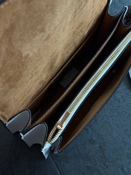 Coach Mini Klare Crossbody in Signature Canvas White/Gold pr07287 фото