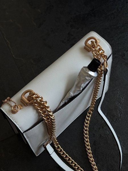 Coach Mini Klare Crossbody in Signature Canvas White/Gold pr07287 фото