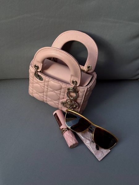 Dior Lady D-Joy Mikro Bag Pink [оригінальна коробка] pr01252 фото