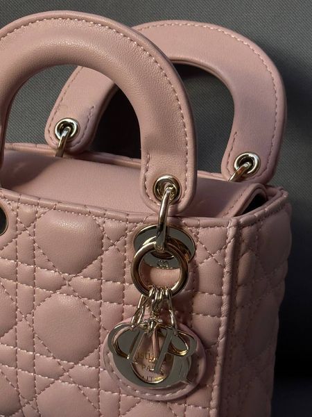 Dior Lady D-Joy Mikro Bag Pink [оригінальна коробка] pr01252 фото