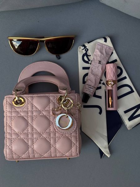 Dior Lady D-Joy Mikro Bag Pink [оригінальна коробка] pr01252 фото