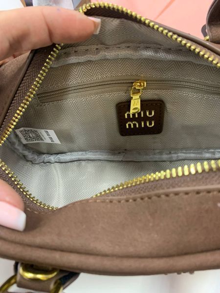 Miu Miu Nappa Leather Pocket Bag Premium. [оригінальна коробка] miu2489 фото