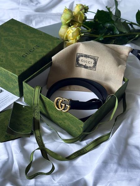 Стильний ремінь Gucci R0007 фото