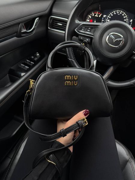 MiuMiu Leather Top-Handle Bag Black [Ориг Коробка] miu2057 фото