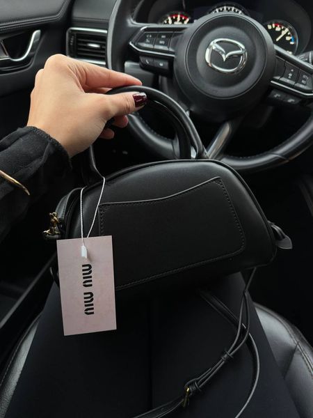 MiuMiu Leather Top-Handle Bag Black [Ориг Коробка] miu2057 фото