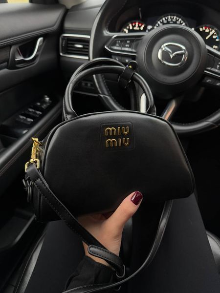 MiuMiu Leather Top-Handle Bag Black [Ориг Коробка] miu2057 фото