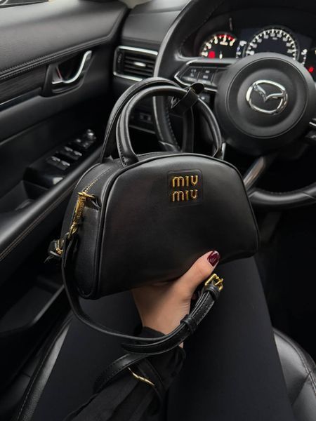 MiuMiu Leather Top-Handle Bag Black [Ориг Коробка] miu2057 фото