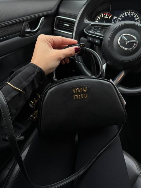 MiuMiu Leather Top-Handle Bag Black [Ориг Коробка] miu2057 фото