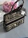 Dior Large Book Tote Ecru and Blue Dior Oblique Embroidery [оригінальна коробка] pr01272 фото 12