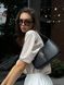 Saint Laurent Hobo Le 5 A 7 Leather Shoulder Bag in Black/Gold pr0031 фото 13