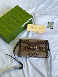 Gucci Horsebit 1955 mini bag Brown pr0091 фото