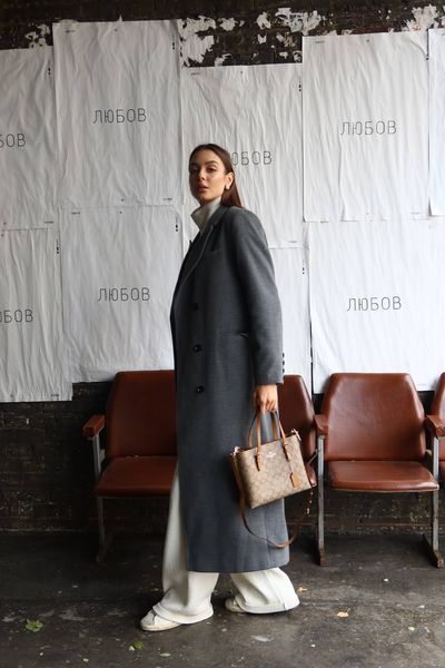 Coach Mollie Tote Bag In Signature Canvas Brown/Beige [оригінальна магнітна брендована коробка] pr0167 фото