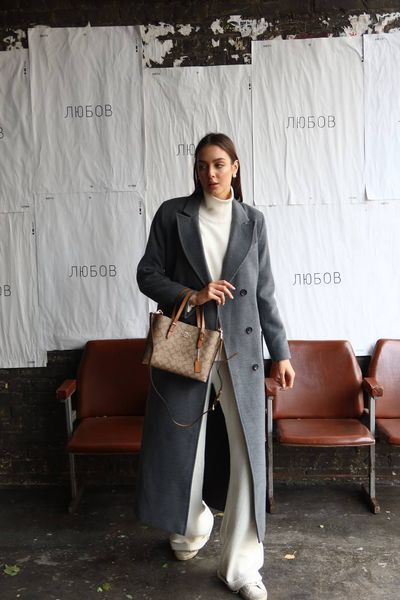 Coach Mollie Tote Bag In Signature Canvas Brown/Beige [оригінальна магнітна брендована коробка] pr0167 фото