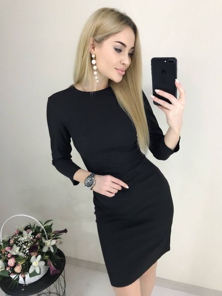 Лаконічна сукня 088 фото