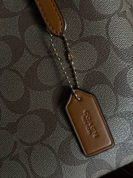 Coach Mollie Tote Bag In Signature Canvas Brown/Beige [оригінальна магнітна брендована коробка] pr0167 фото