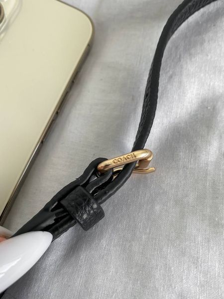 Coach Teri Shoulder Bag In Signature Canvas Black [крафтова коробка] pr97040 фото