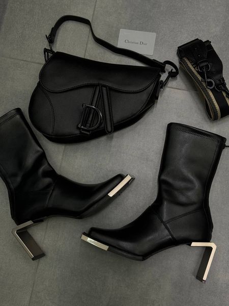 Medium Soft Saddle Bag Total Black [коробка кришка-дно] pr09991 фото