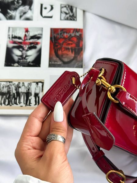 Tabby Shoulder Bag Red Mini [ крафтова коробка] pr0075 фото