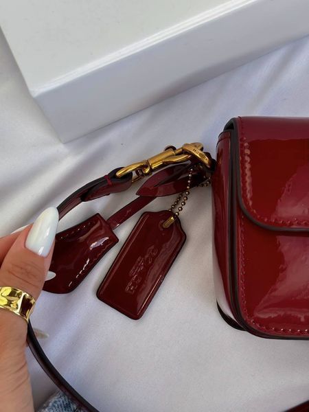 Tabby Shoulder Bag Red Mini [ крафтова коробка] pr0075 фото