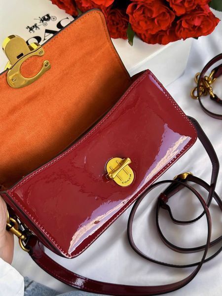Tabby Shoulder Bag Red Mini [ крафтова коробка] pr0075 фото